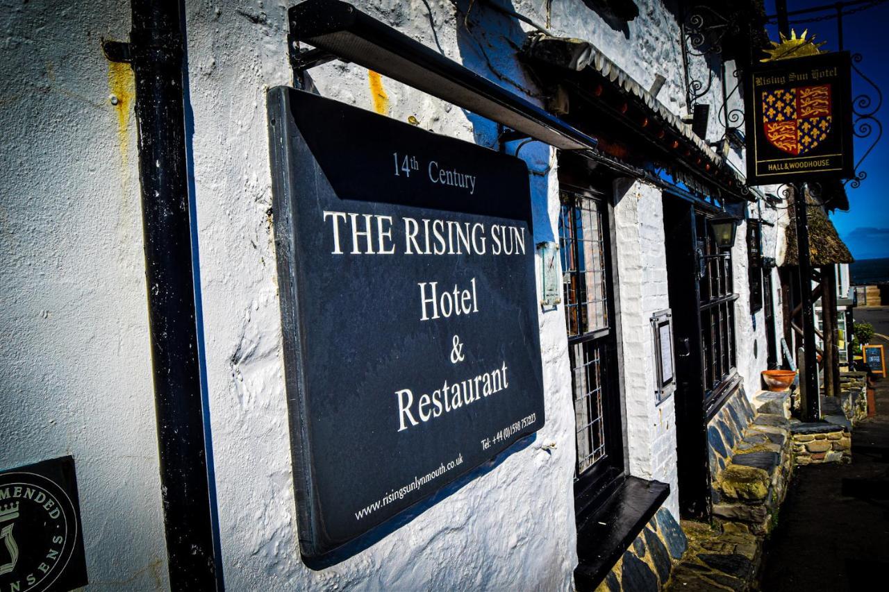 Rising Sun Hotel Lynmouth Bagian luar foto