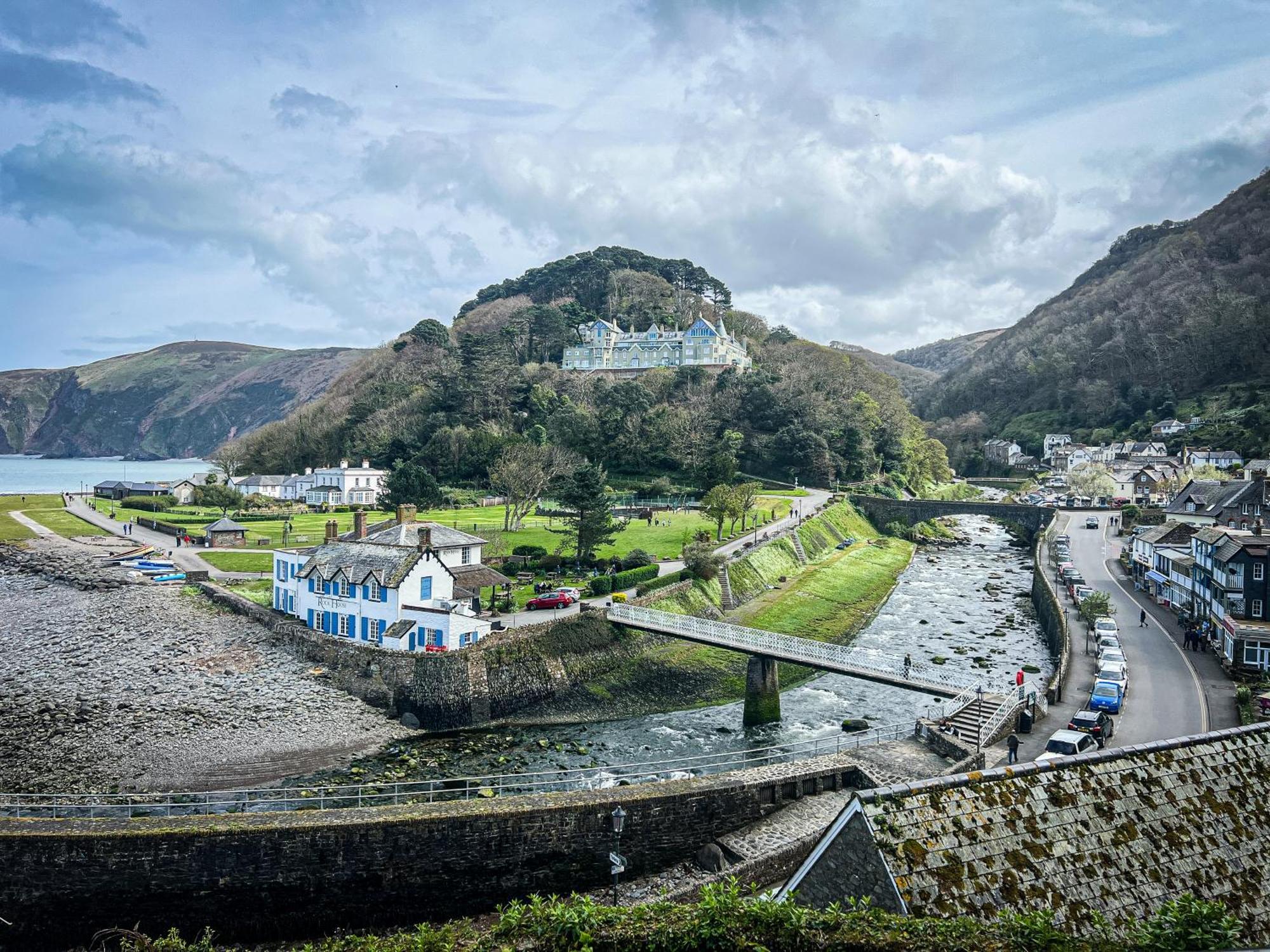 Rising Sun Hotel Lynmouth Bagian luar foto