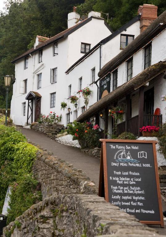 Rising Sun Hotel Lynmouth Bagian luar foto